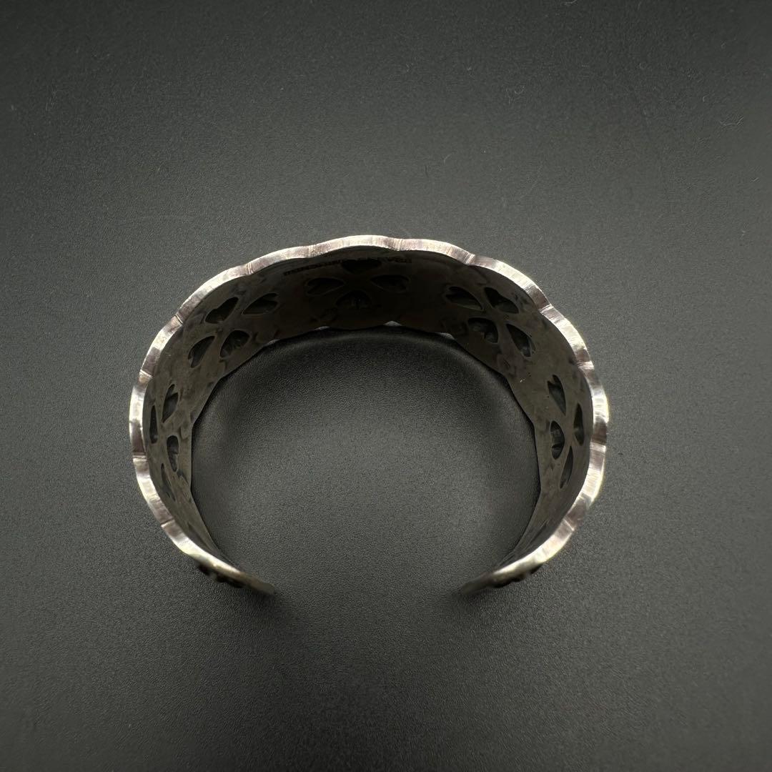 Navajo Sunshine Reeves スタンプワーク バングル