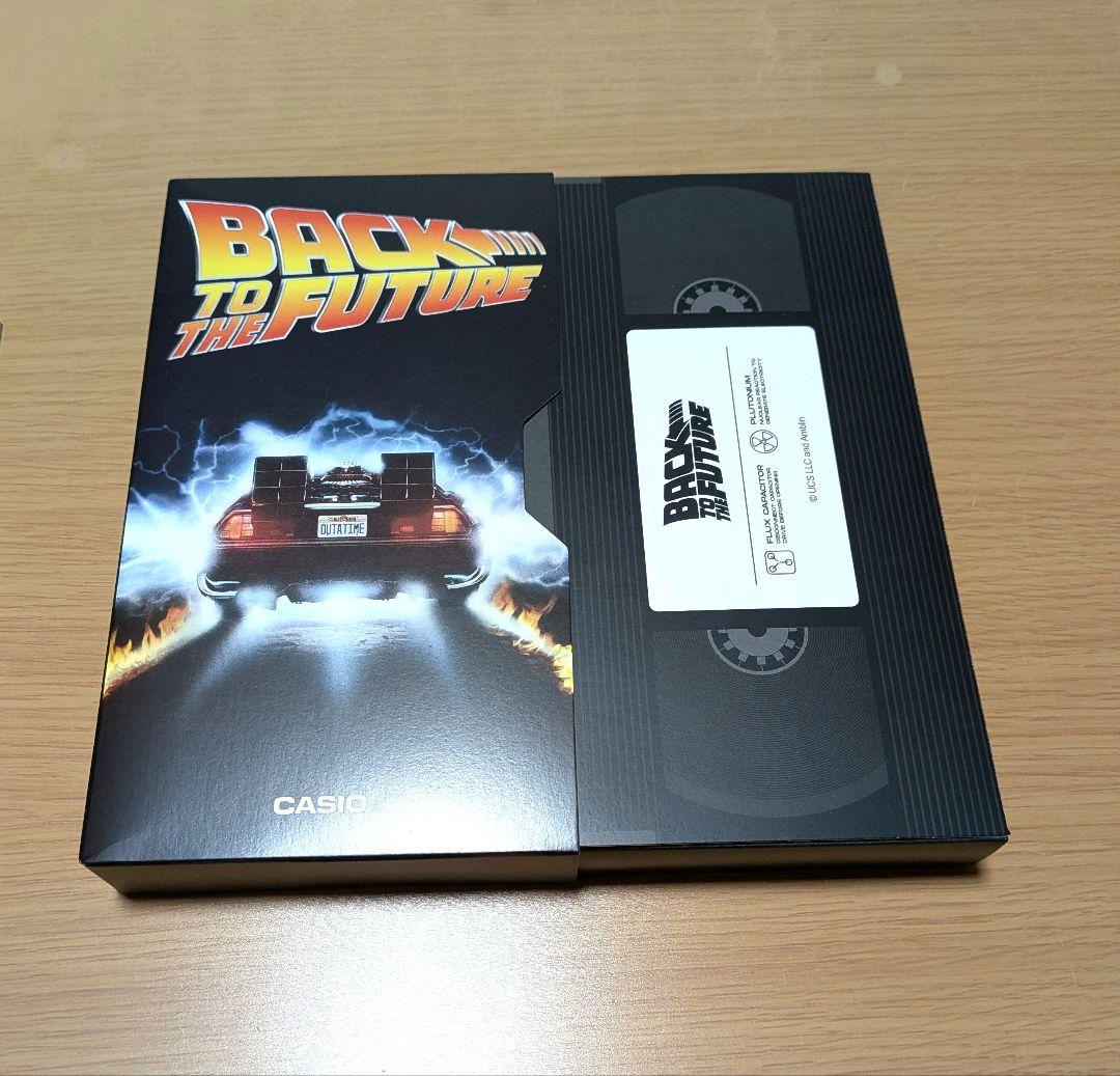 CASIOカシオCA-500WEBF-1AJR　バックトゥザフューチャー未使用品