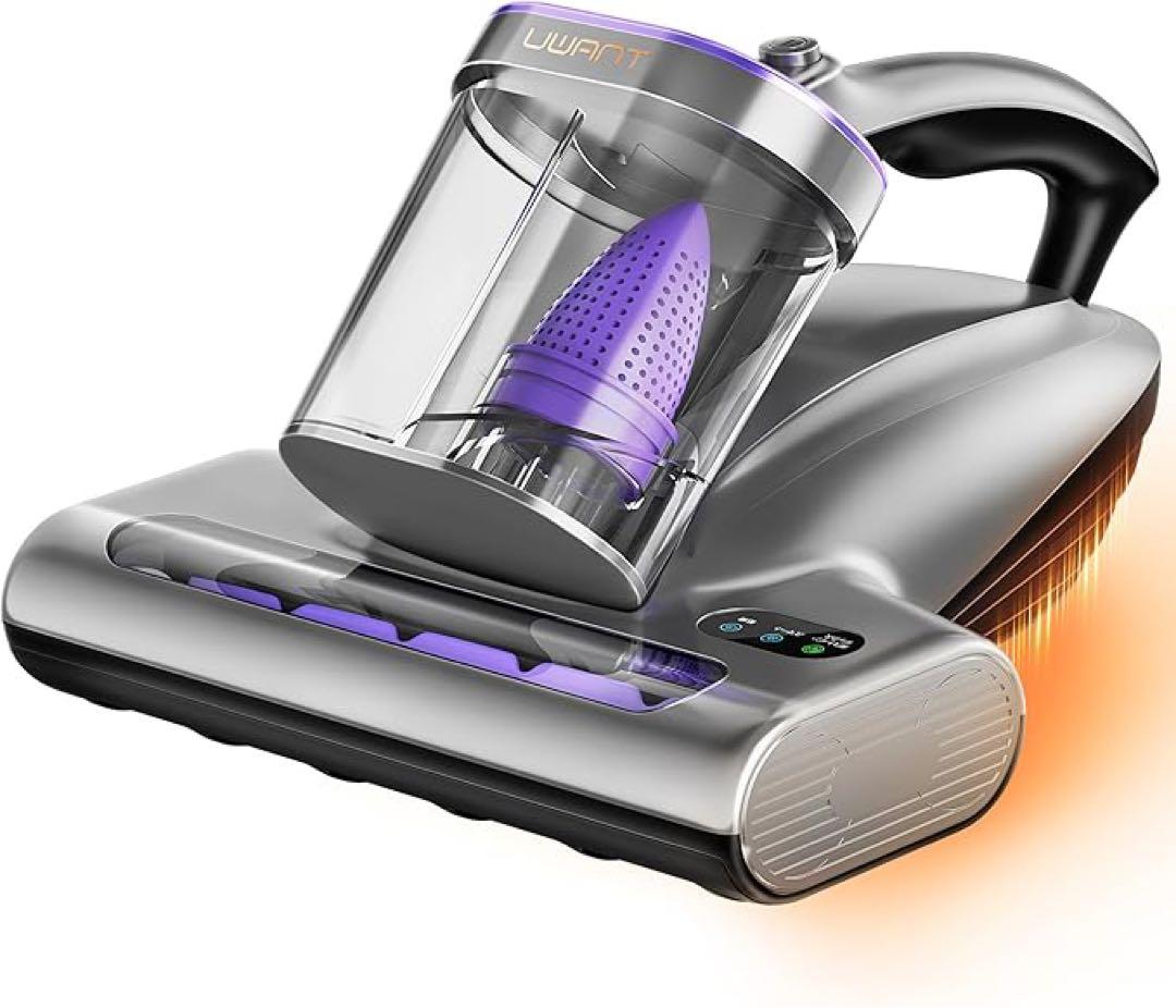 １点のみ⭐️布団クリーナー 布団掃除機 強力吸引 熱風乾燥 LEDディスプレイ