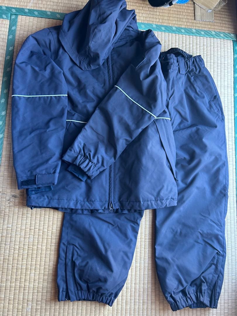 オーシャンパシフィック スノーボードウェア 上下セット Sサイズ ブラック