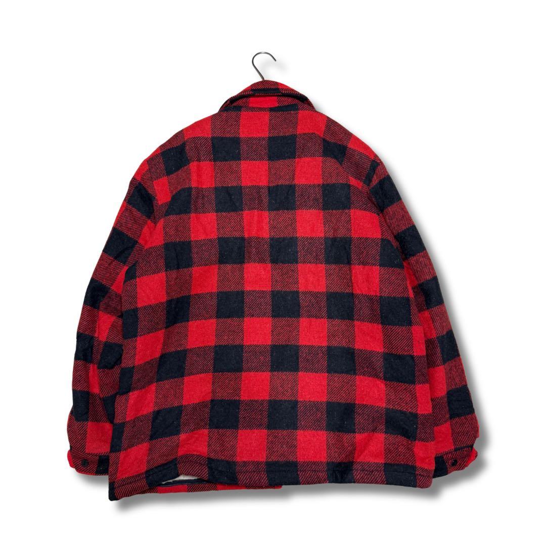 70s 80s Lakeshire USA製 バッファローウールジャケット L
