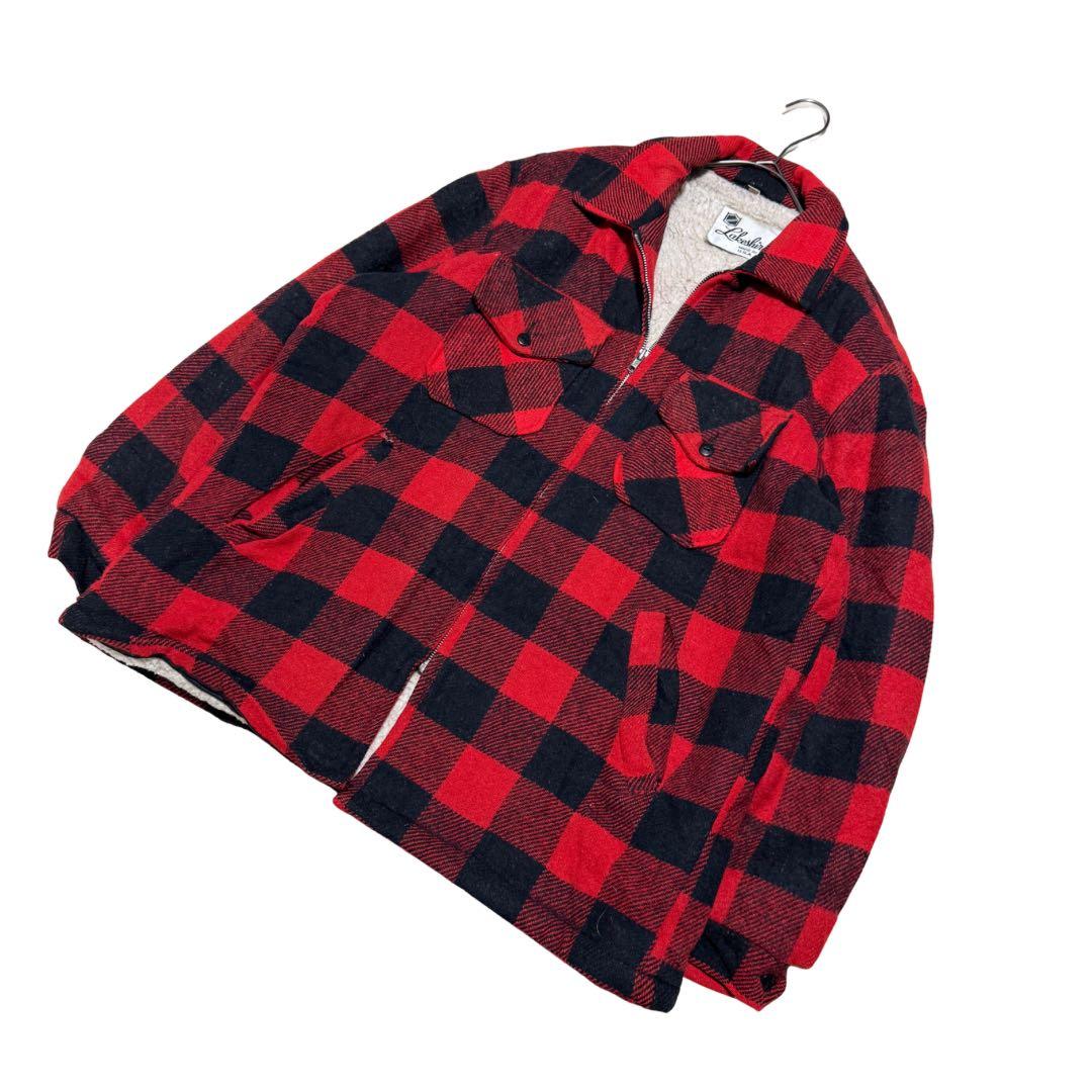 70s 80s Lakeshire USA製 バッファローウールジャケット L