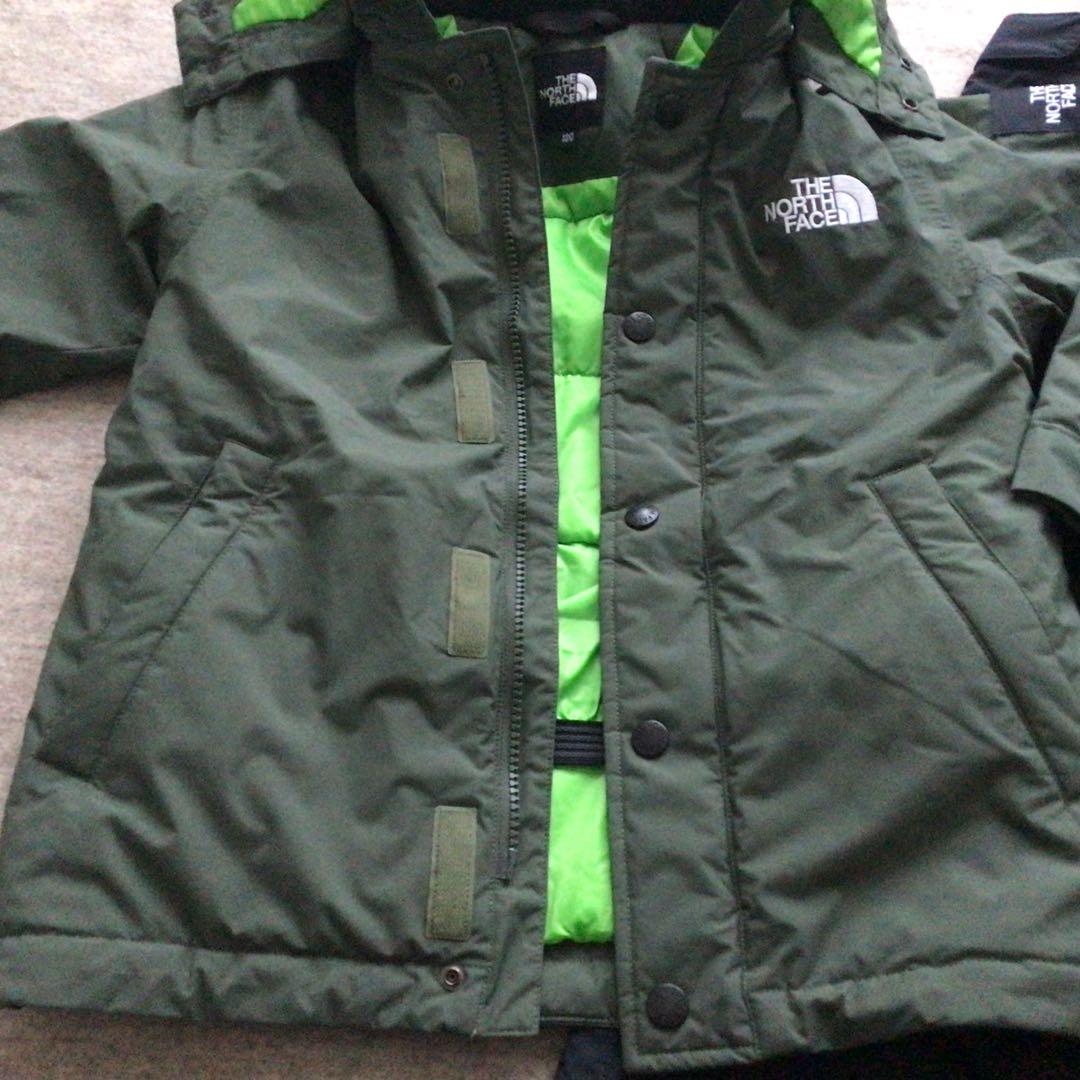 【美品】ノースフェイス　スノーウェア　上下セット　120