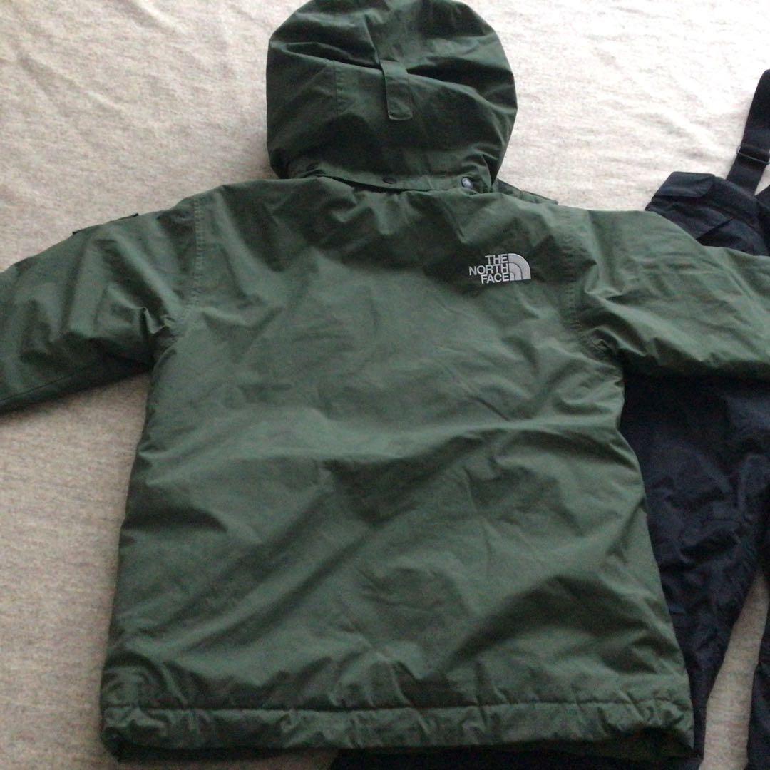 【美品】ノースフェイス　スノーウェア　上下セット　120