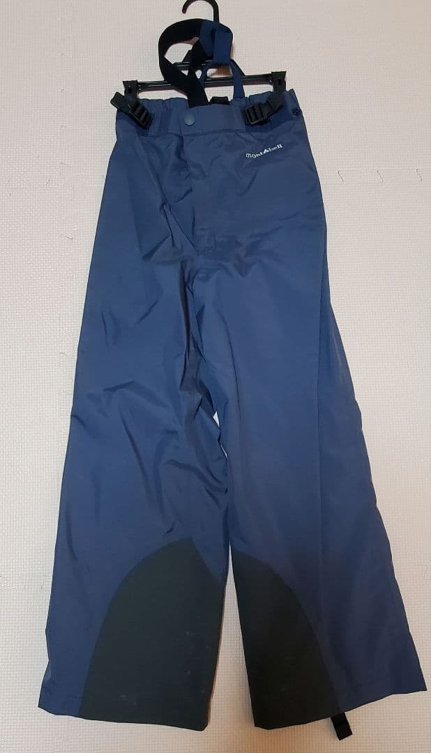 montbell スノーウェア140 パウダーステップジャケット　パンツセット