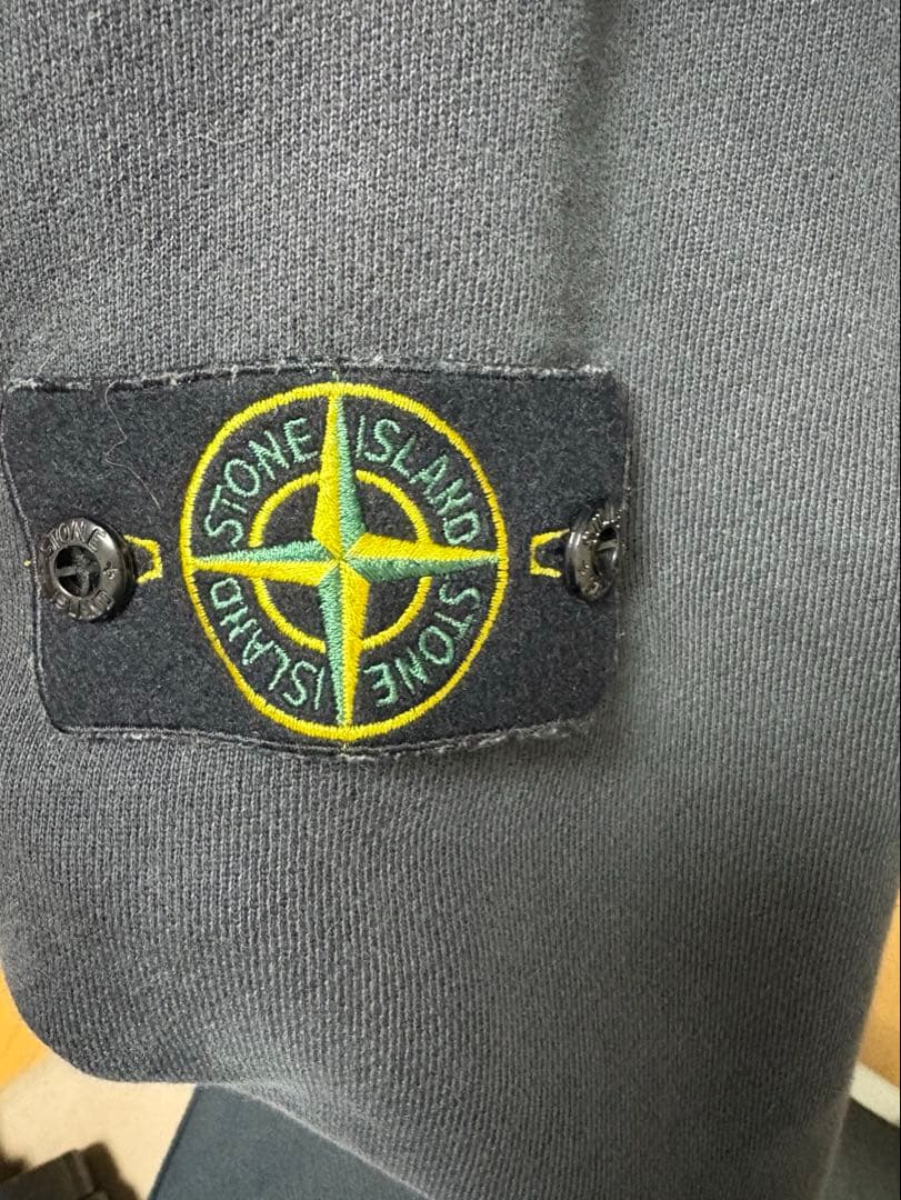 正規品✨STONE  ブラッククルーネック スウェット