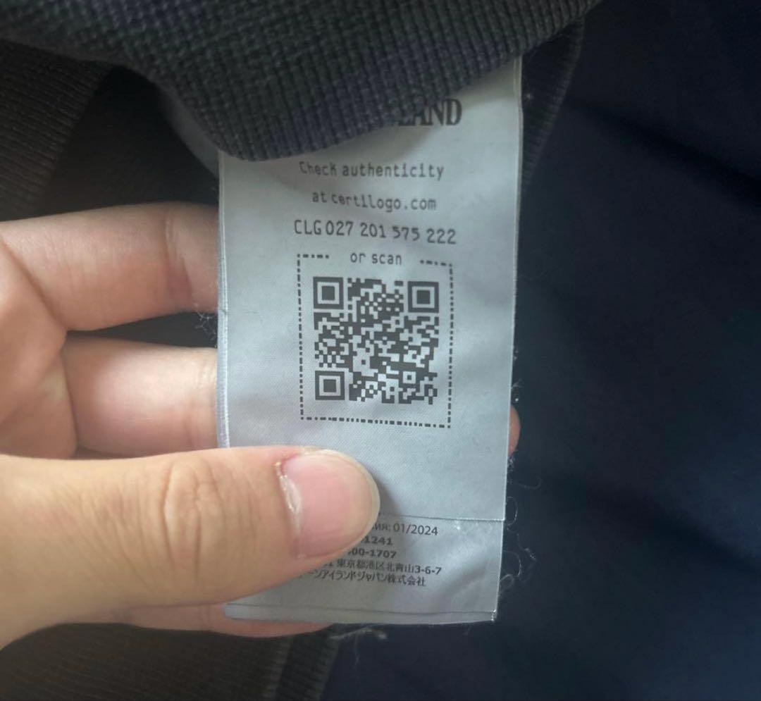 正規品✨STONE  ブラッククルーネック スウェット