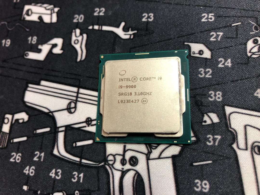 CPU Intel Core i9-9900 CPU 3.1GHz