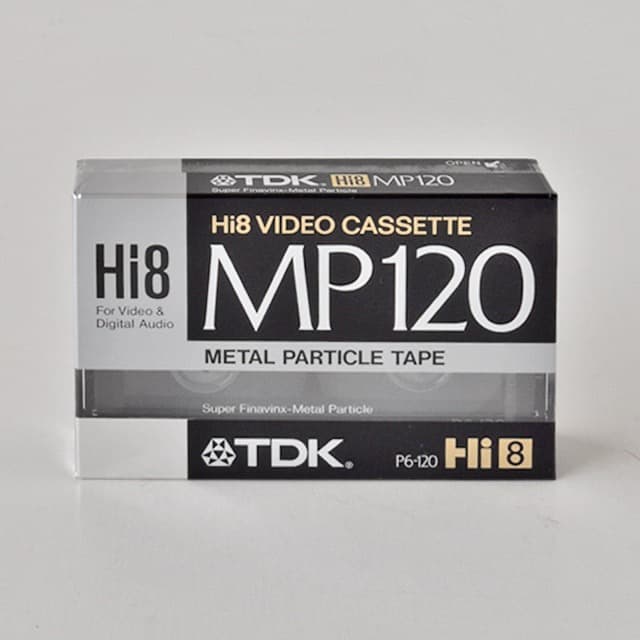 TDK Hi8ビデオカセットテープ ME120/60 MP120/60　4巻