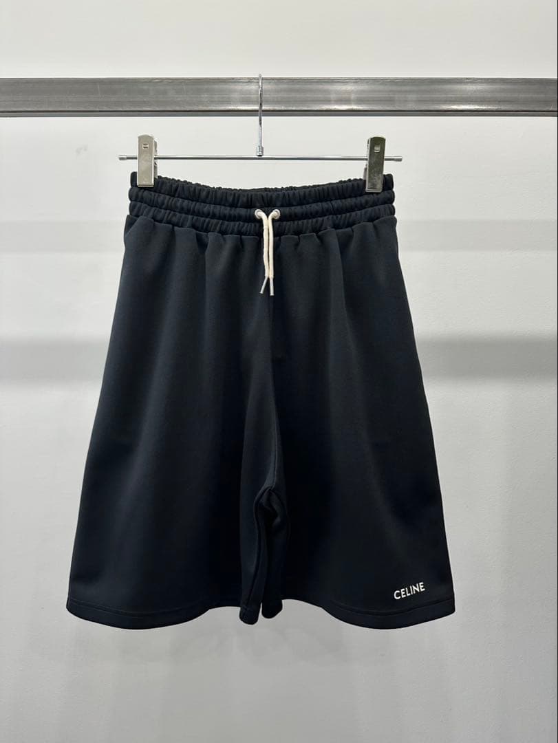CELINE 2Z144121O ロゴジャージーショートパンツ