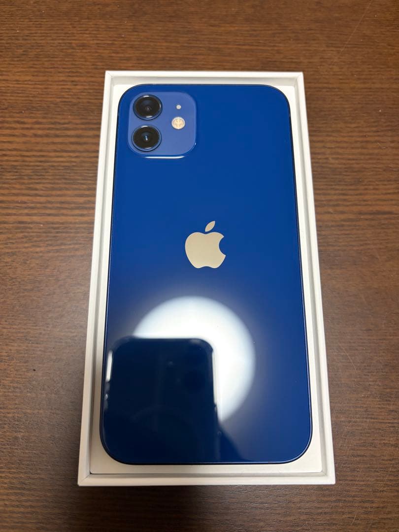 iPhone 12 128GB ブルー SIMフリー 付属品完品