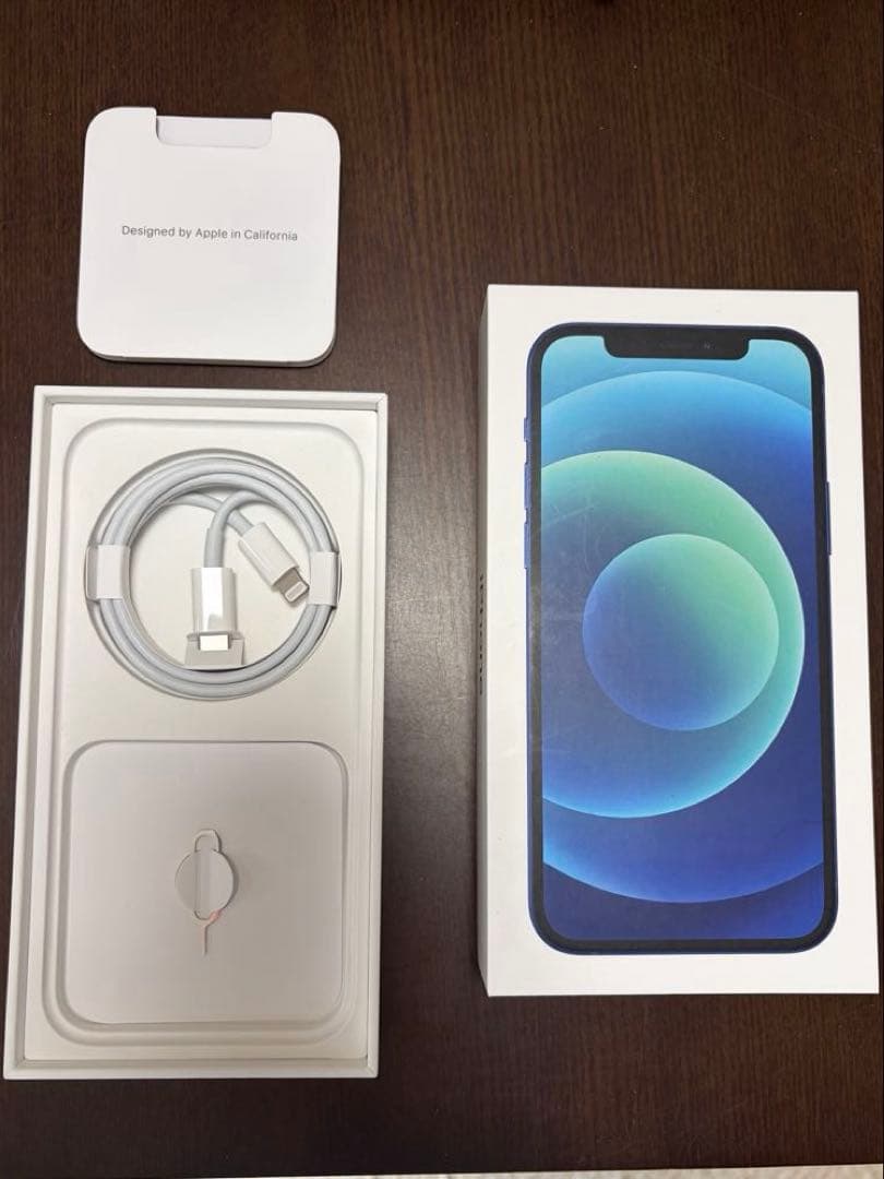 iPhone 12 128GB ブルー SIMフリー 付属品完品