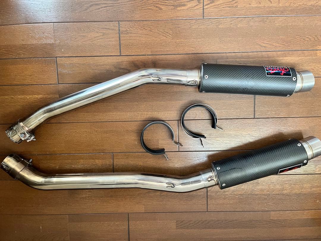 ペ*シ様 LCI DANMOTO カーボンスリップオンマフラー カワサキ ZX1