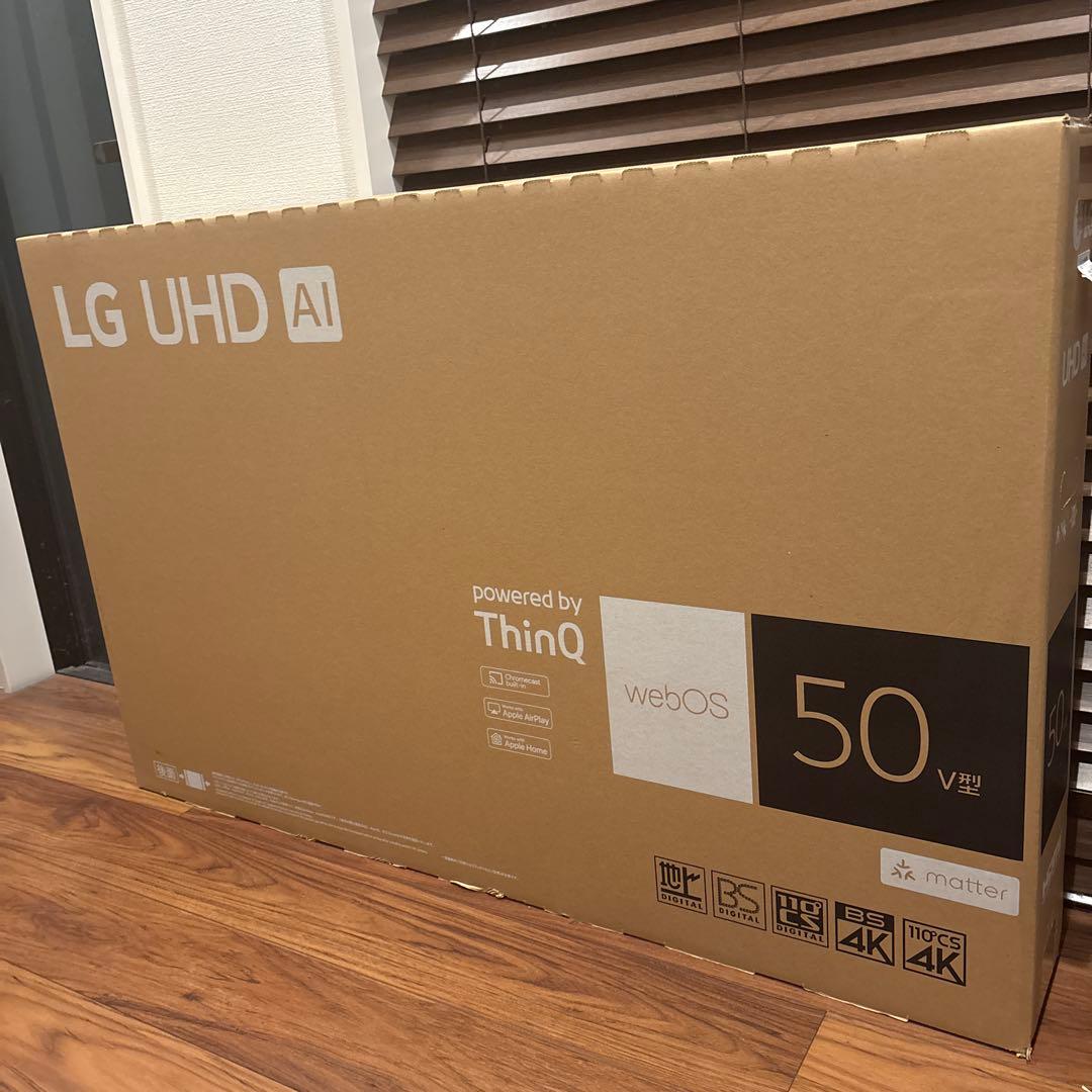 LG 50インチ UHDテレビ 50UT801C0JB