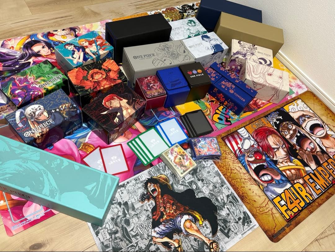 y*a様 ワンピースカードゲーム　サプライ　まとめ売り　引退品