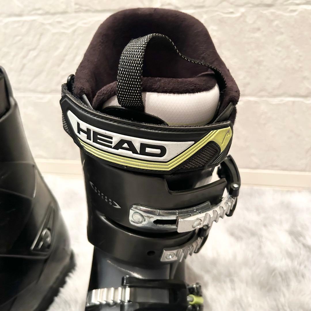 【良品】HEADヘッド CARVE スキーブーツ 黒ブラック29-29.5