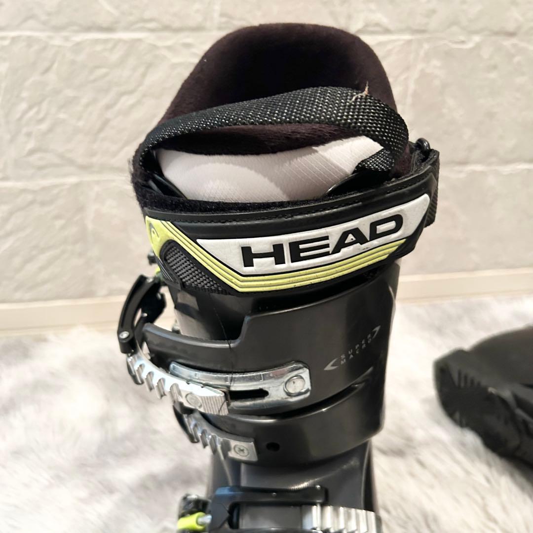 【良品】HEADヘッド CARVE スキーブーツ 黒ブラック29-29.5