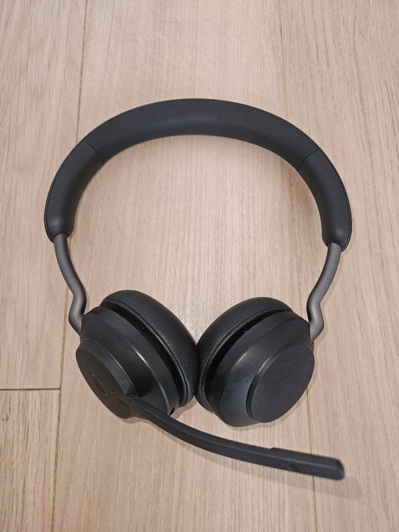 ブラック ワイヤレスヘッドセット