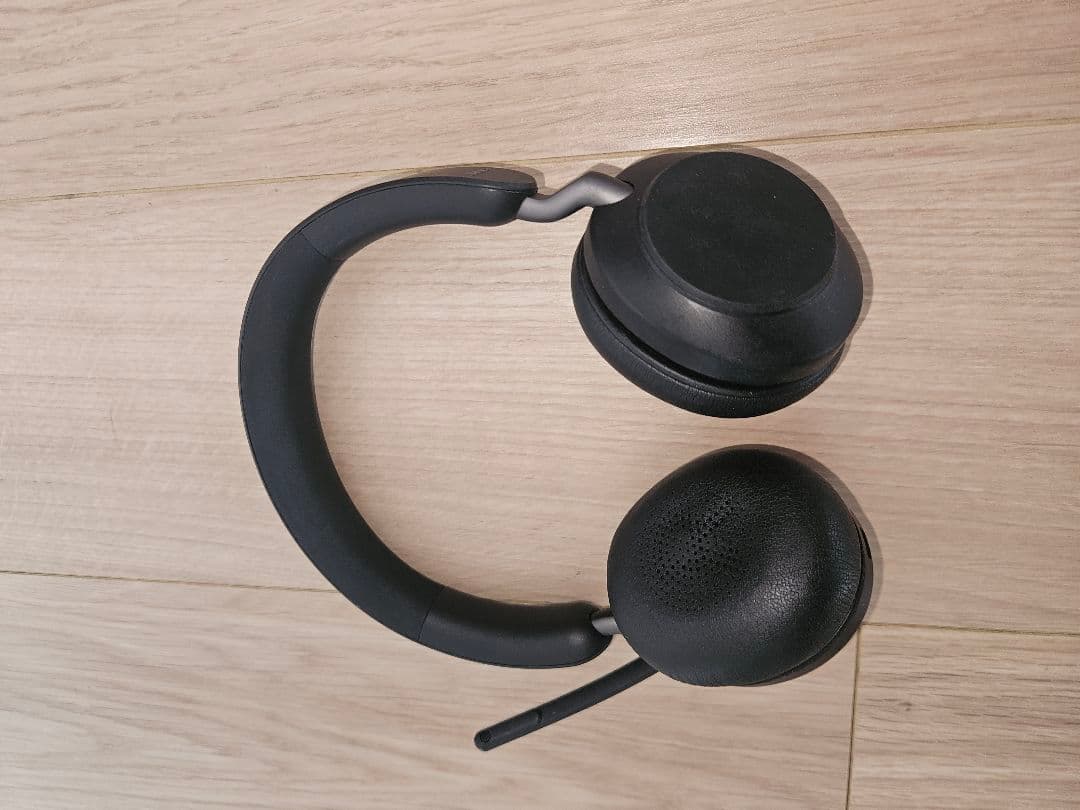 ブラック ワイヤレスヘッドセット