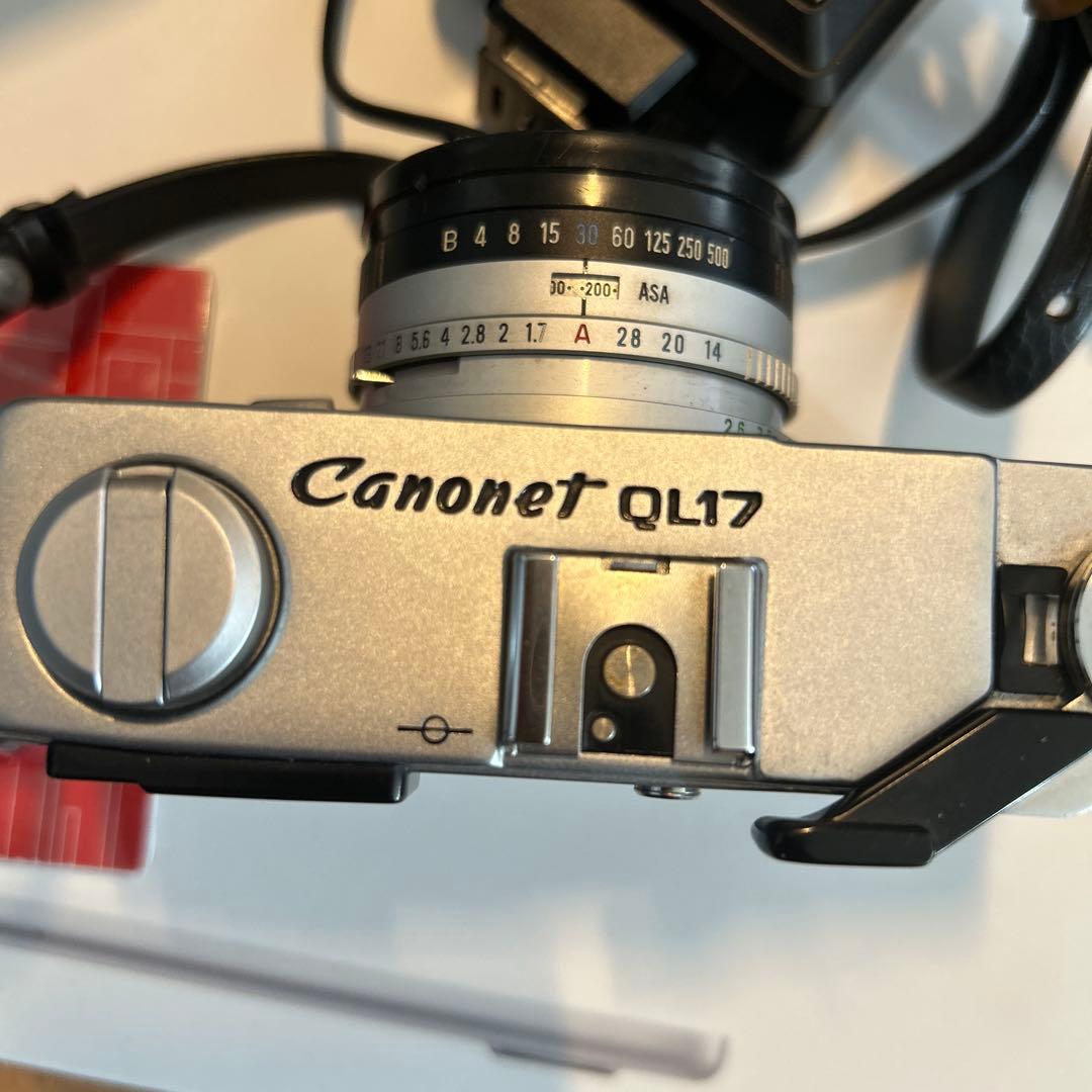 Canon Canonet QL17 フィルムカメラ セット AE動作OK