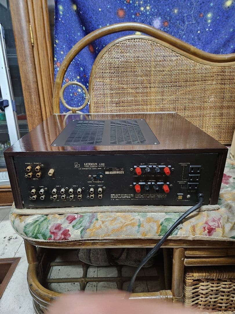 奇跡！フルレストア済美品！LUXMAN高級プリメインアンプL-530