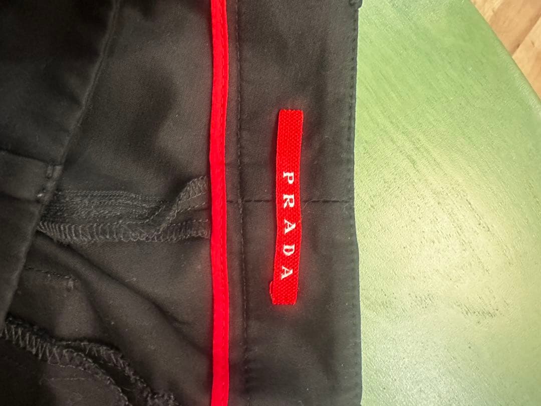 PRADA フレアパンツ ブラック