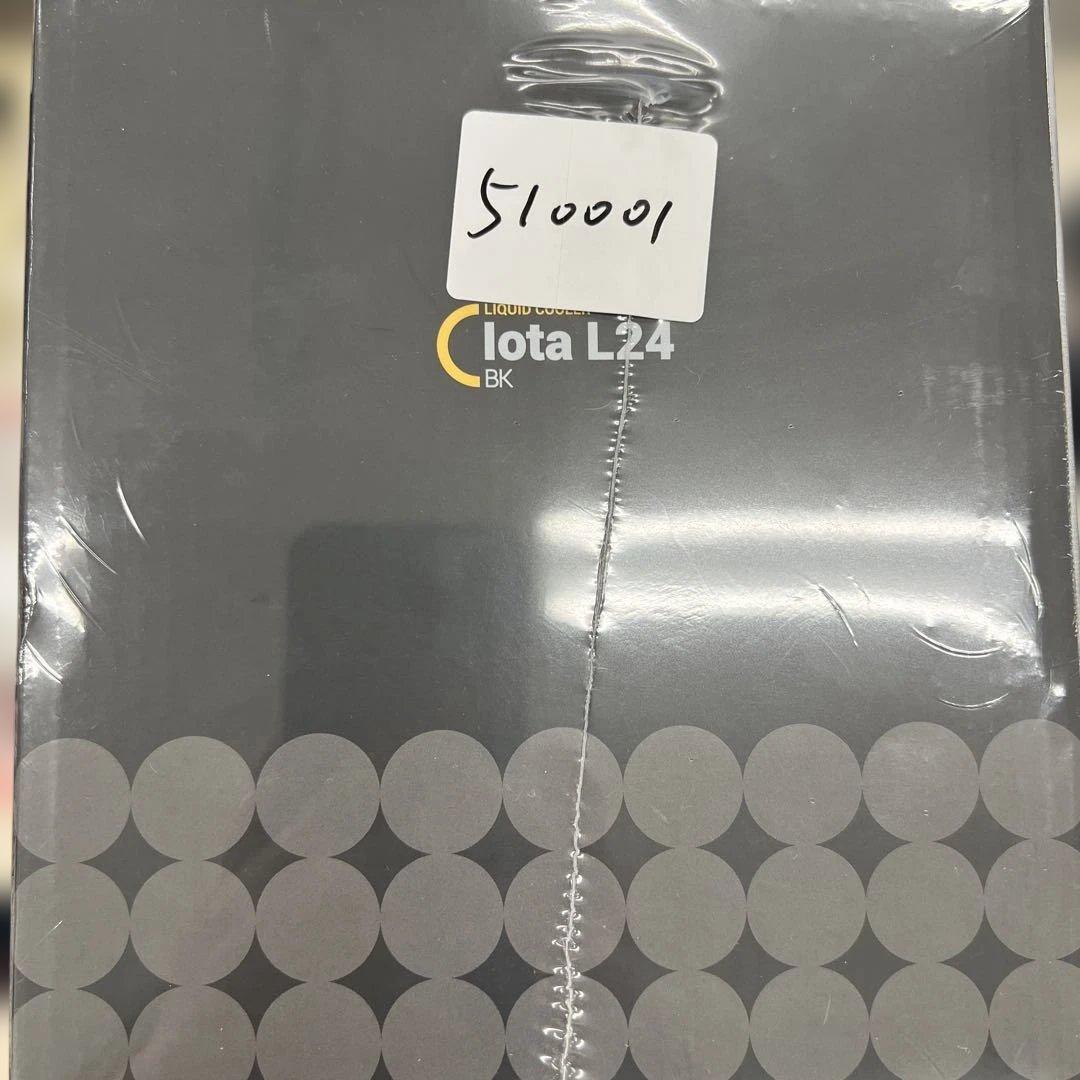 510001 Iota L24 CPUクーラー 簡易水冷 240mm ブラック