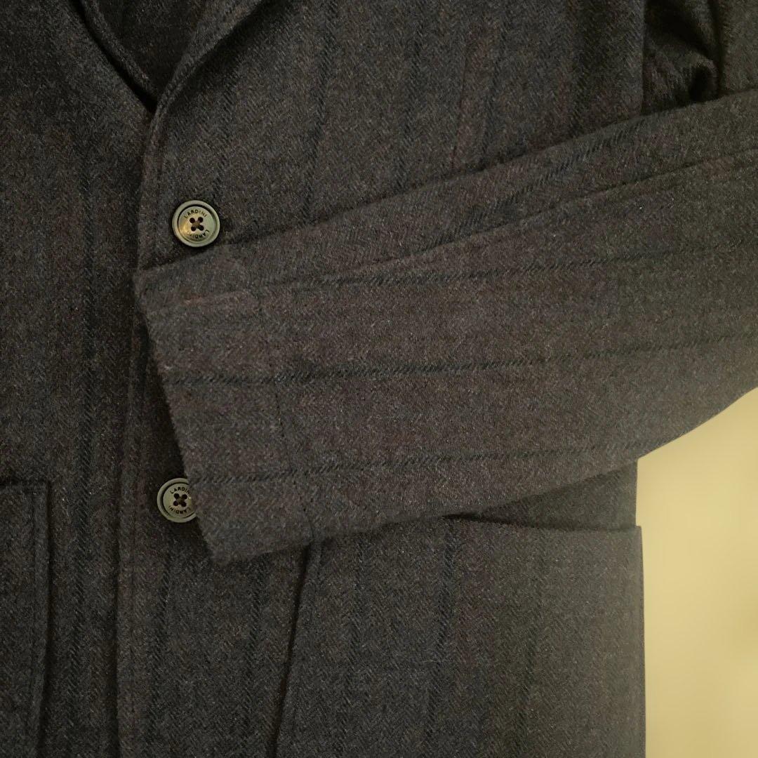 ラルディーニ ヘリンボーン ニットジャケット S