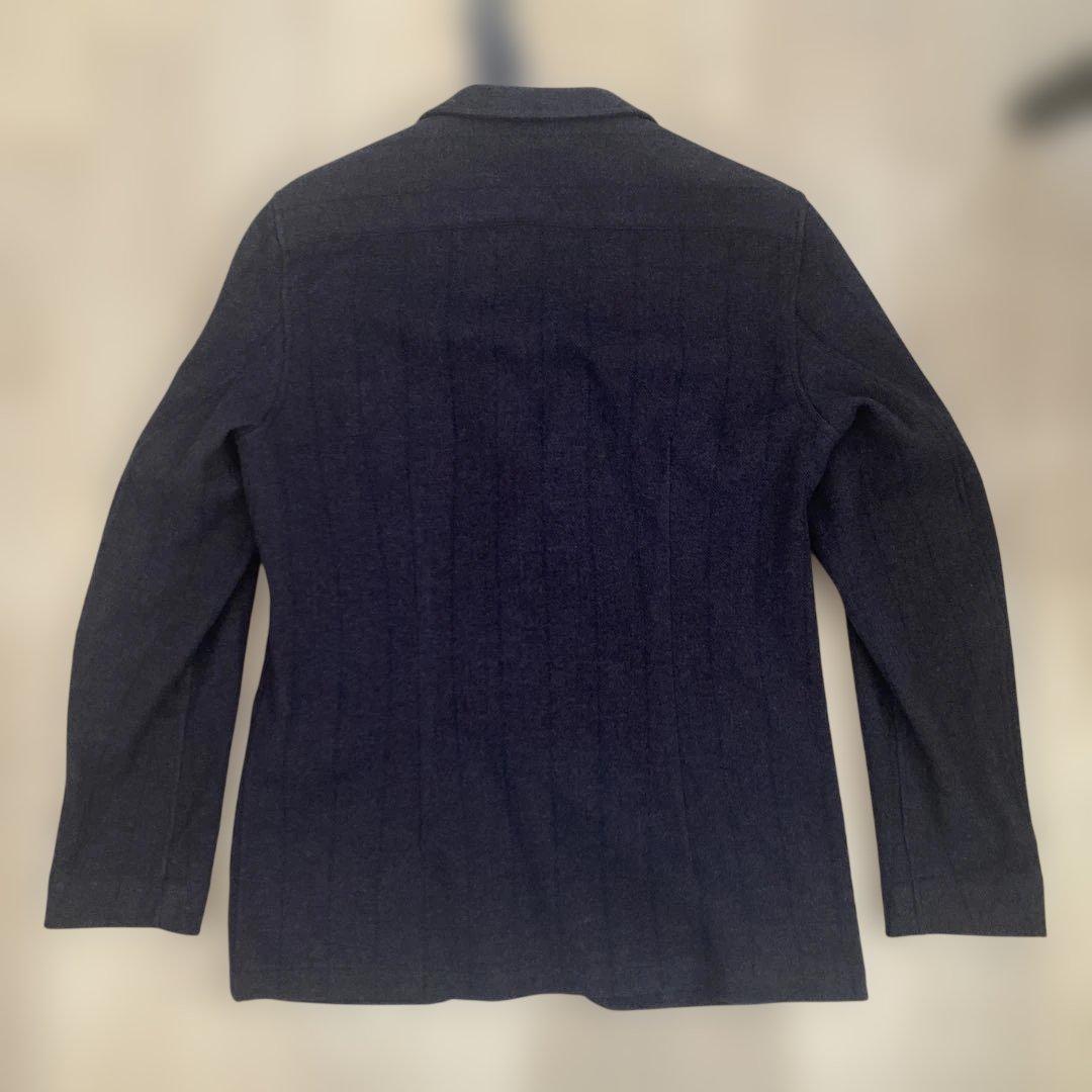 ラルディーニ ヘリンボーン ニットジャケット S