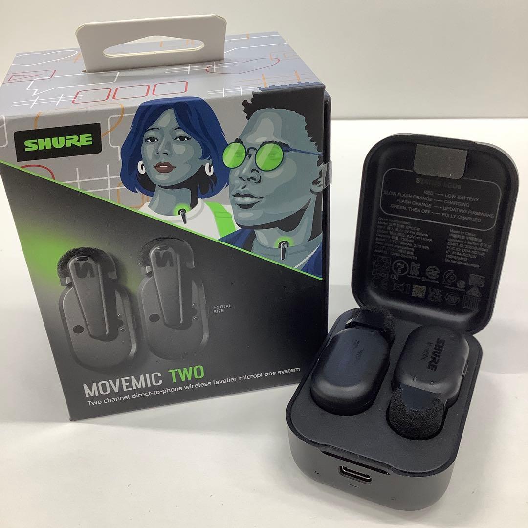 SHURE MOVEMIC TWO ワイヤレスマイクロホン