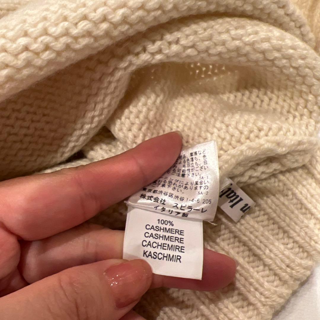 【近日削除】nomiamo（ノミアモ） カシミアセーター