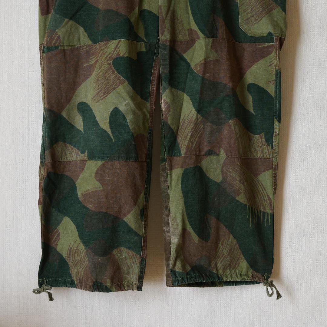 50s ベルギー軍 ブラッシュストロークカモ カーゴパンツ 後期型