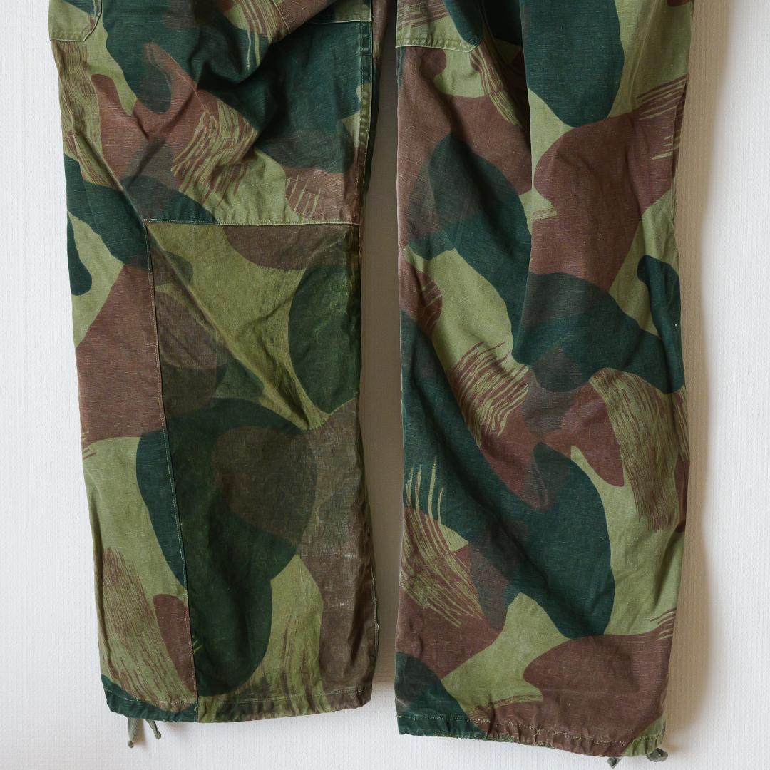 50s ベルギー軍 ブラッシュストロークカモ カーゴパンツ 後期型