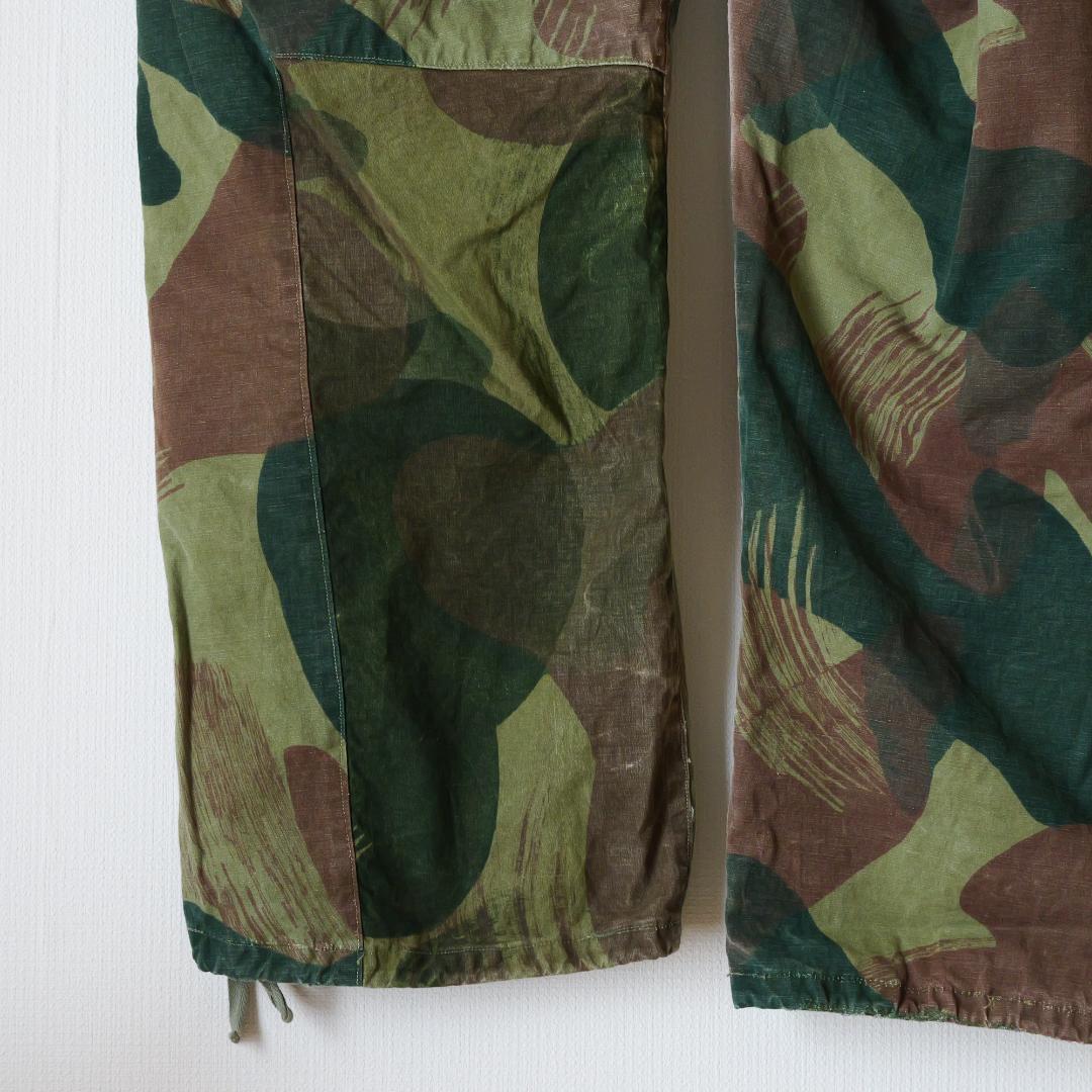 50s ベルギー軍 ブラッシュストロークカモ カーゴパンツ 後期型