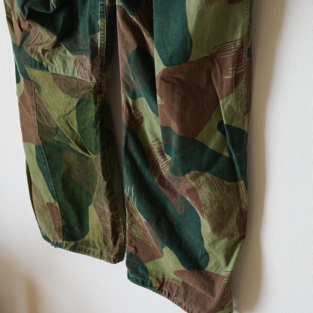 50s ベルギー軍 ブラッシュストロークカモ カーゴパンツ 後期型