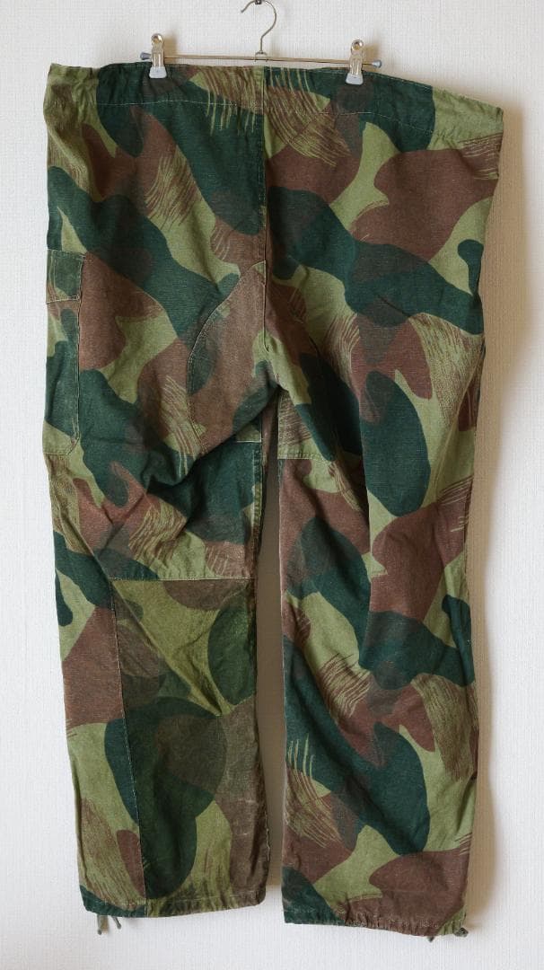 50s ベルギー軍 ブラッシュストロークカモ カーゴパンツ 後期型