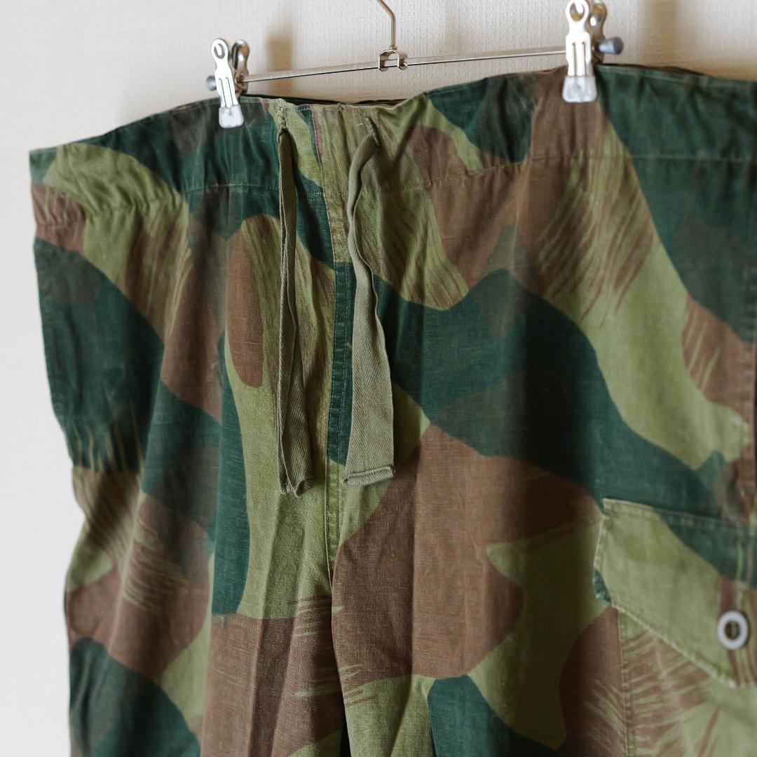 50s ベルギー軍 ブラッシュストロークカモ カーゴパンツ 後期型
