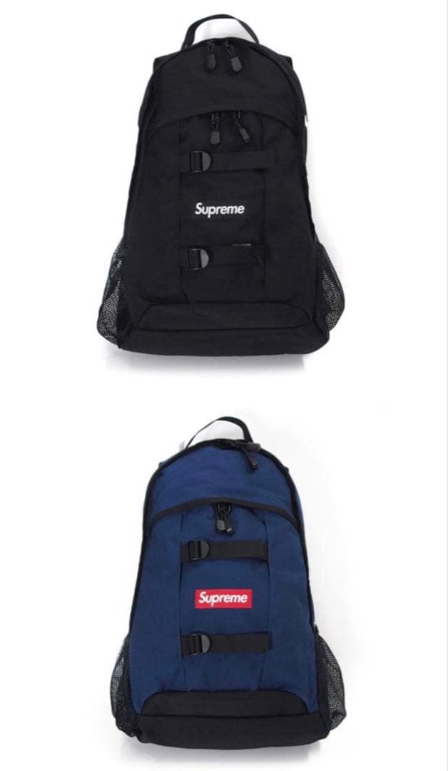 Supreme バックパック リュック ブラック