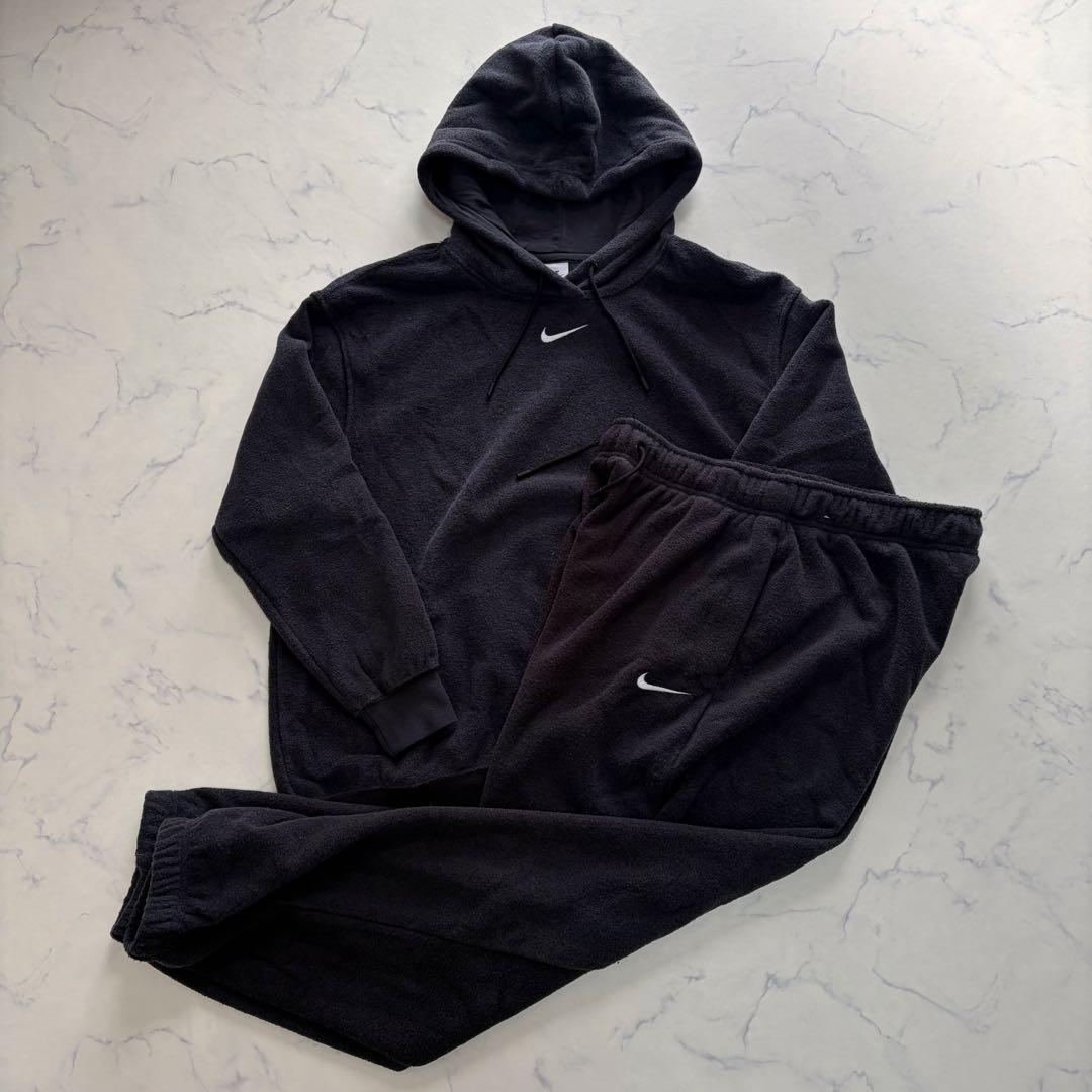 ナイキ セットアップ パイル地スウェット ブラック