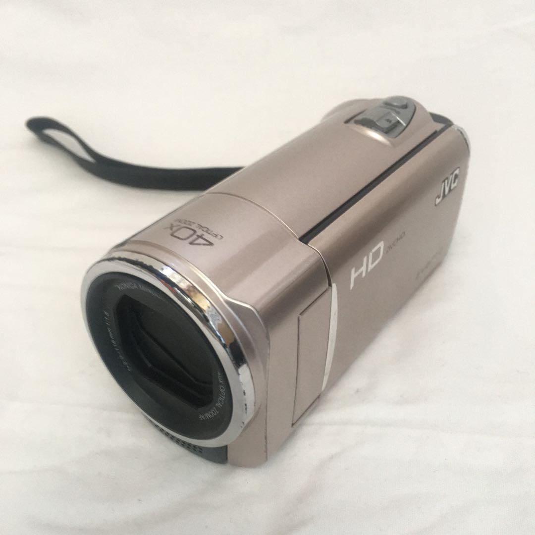 JVCケンウッド フルハイビジョンムービー ピンクゴールド GZ-HM670-N