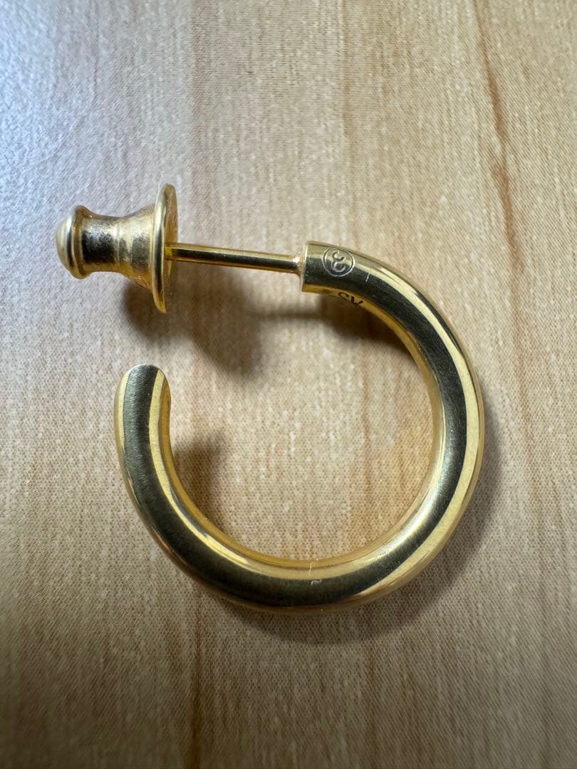 PLACEBO 301 (YW) ゴールド フープピアス