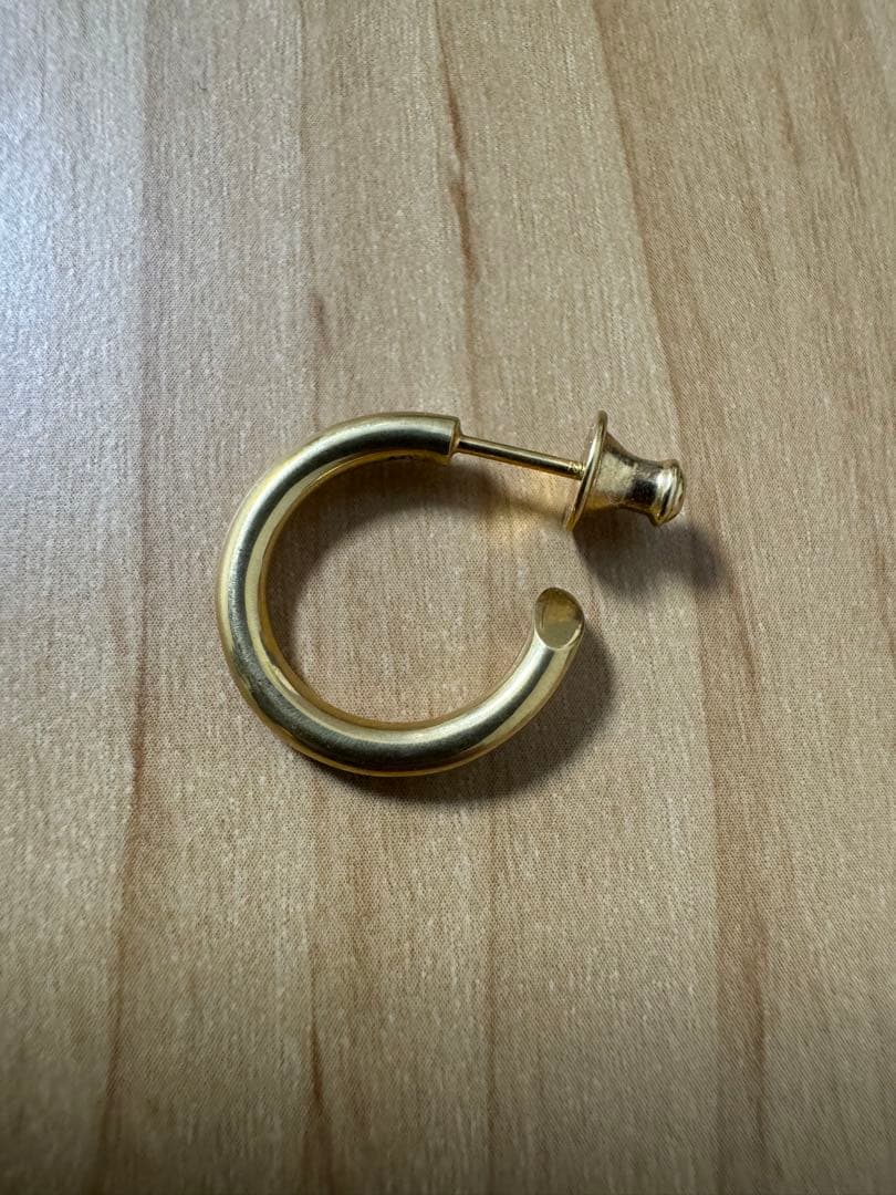 PLACEBO 301 (YW) ゴールド フープピアス