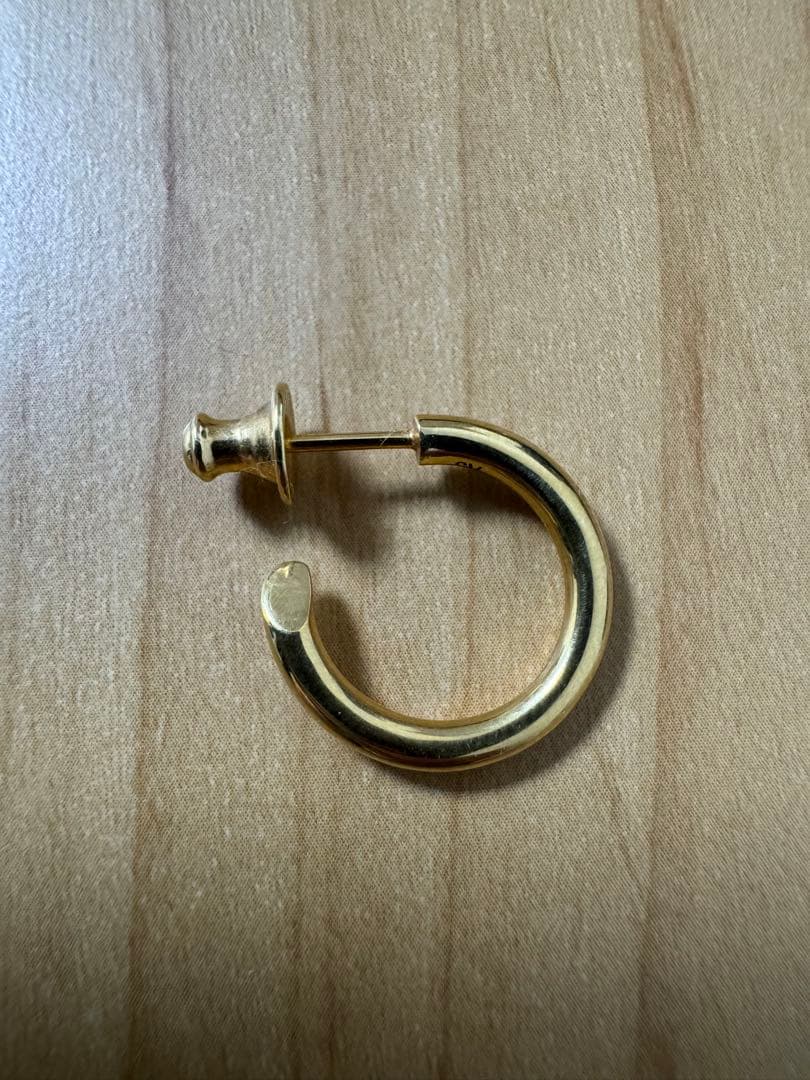 PLACEBO 301 (YW) ゴールド フープピアス