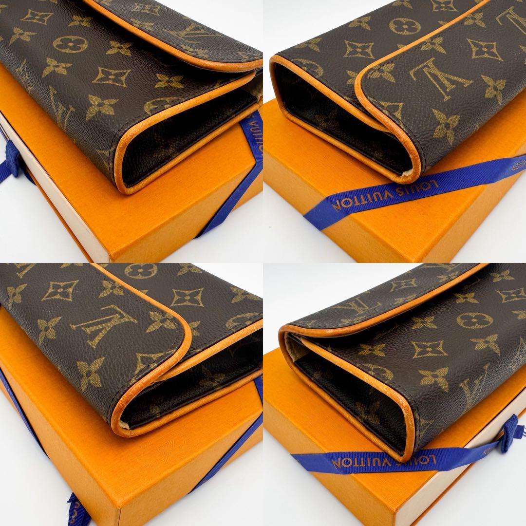 眠*姫様 ルイヴィトン モノグラム ポシェット フロランティーヌ ショルダーバッ