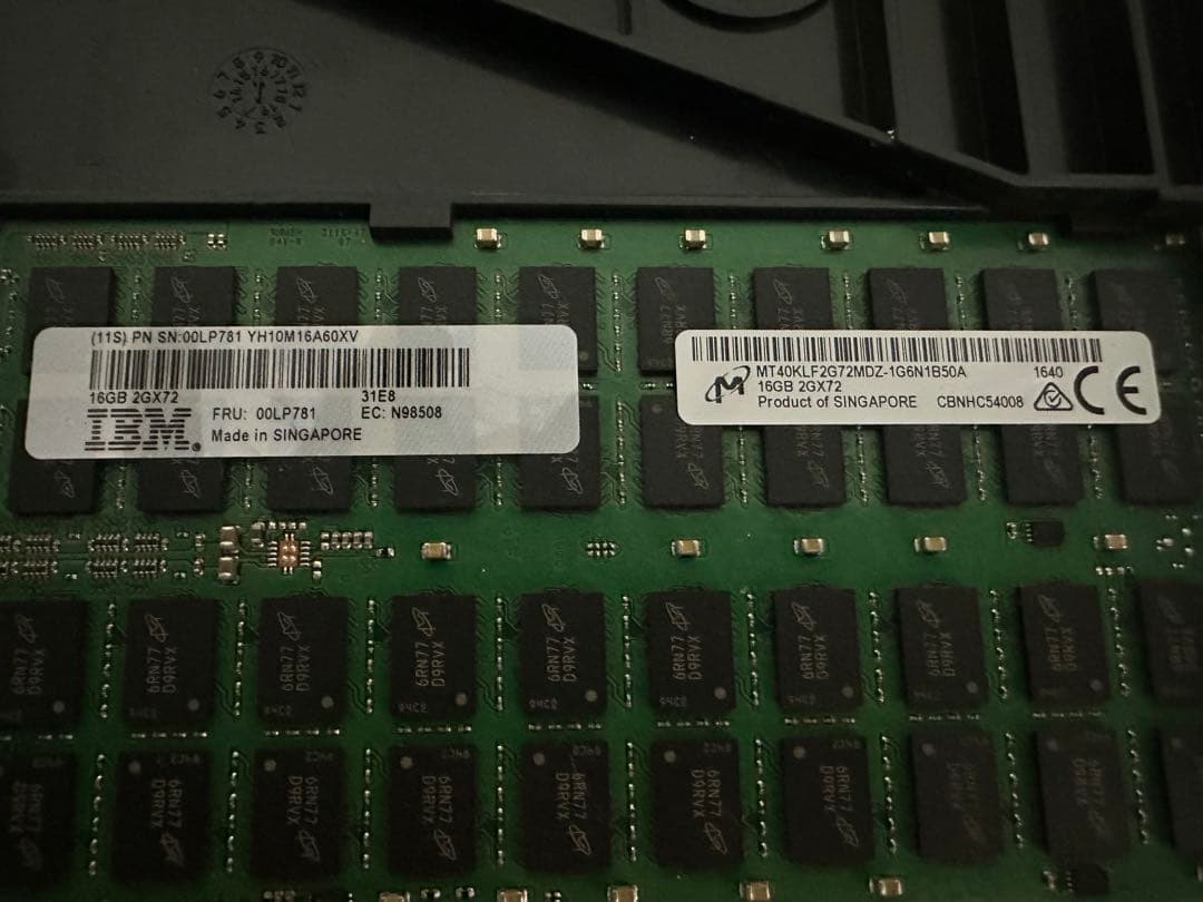 IBM 16GB DIMM メモリ
