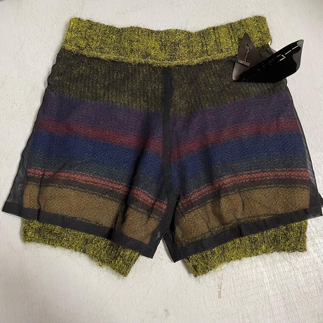 新品◆希少◆HISUIヒスイ◆ニットショートパンツ◆サイズＭ