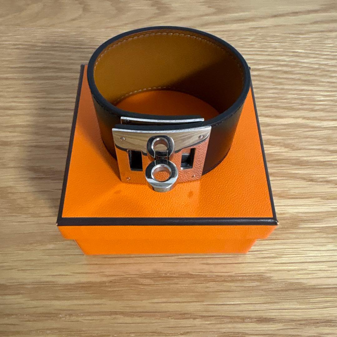 【本日出品取り下げ】HERMES エルメス　ケリードッグ　バングル