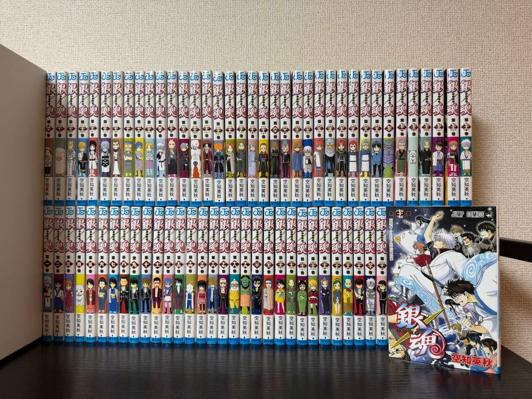 銀魂 全巻セット 【完結】　1〜77巻　今だけ銀魂カードセット