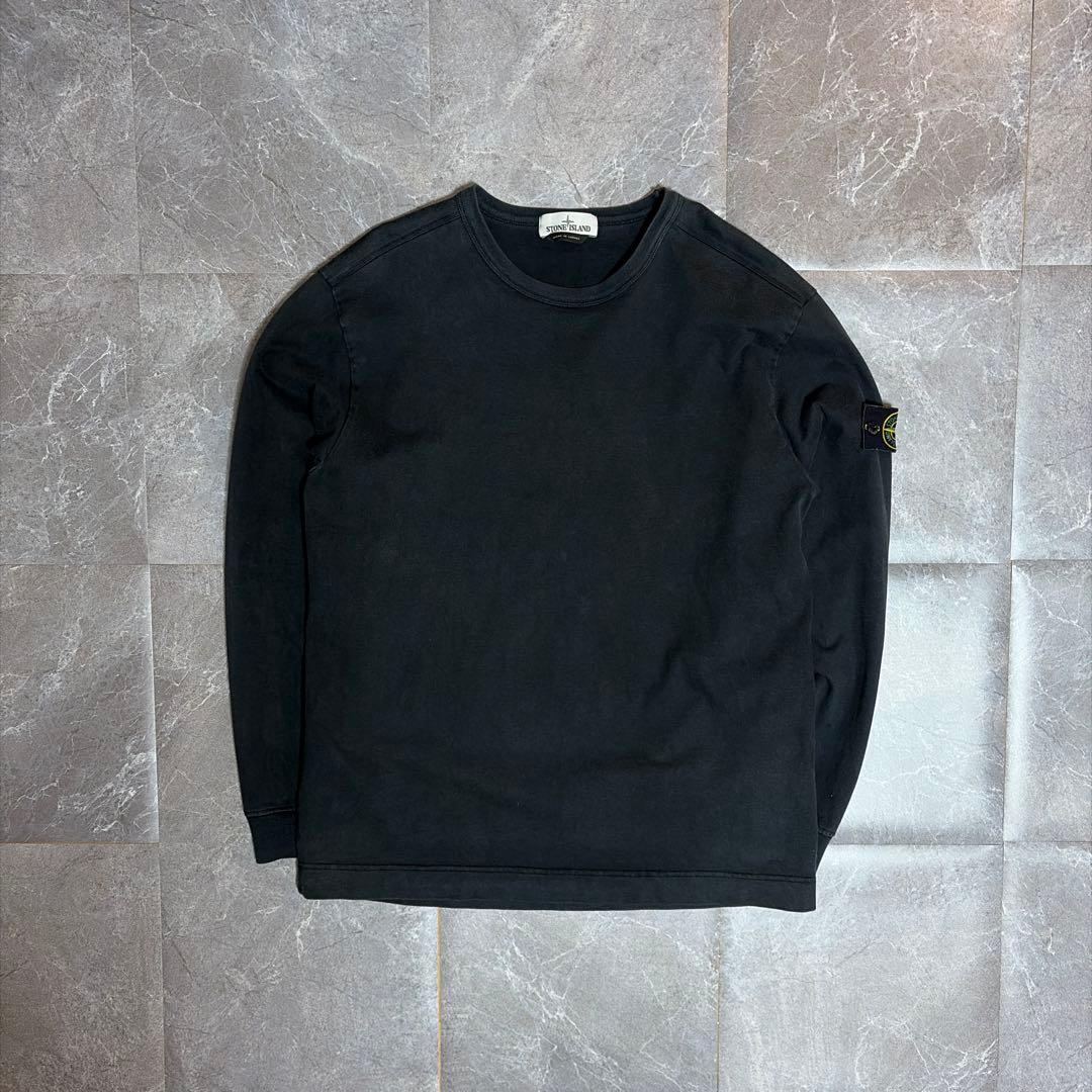 【極美品❗️】stone  厚手ロンT ブラック 確実正規品 XL