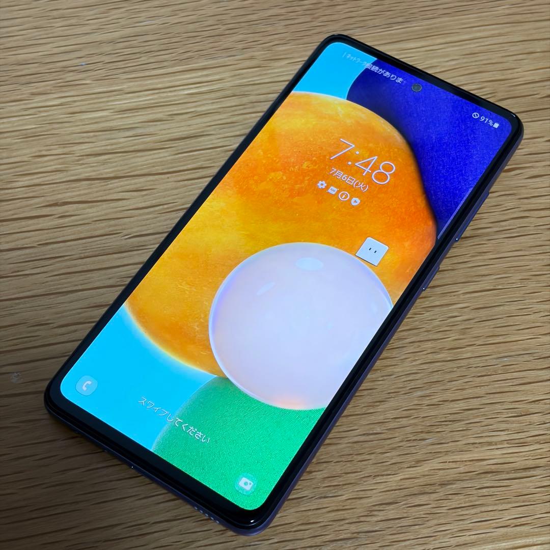 スマートフォン本体 Samsung Galaxy A52 12155